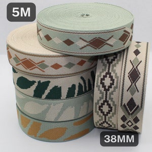 5 metrów paska etnicznego i indiańskiego 38 mm