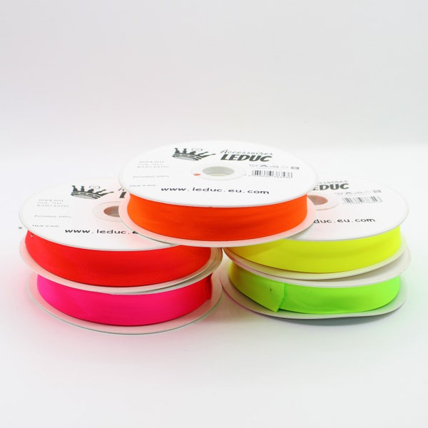 20 Mètres Biais replié FLUORESCENT 20mm