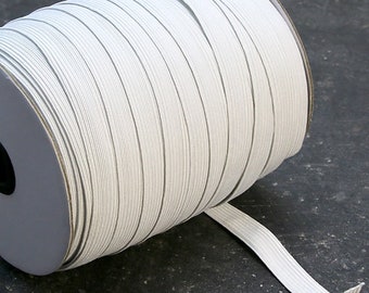 100 meters 5mm Braided Elastic, ideal to make masks. Shipped within 24 hours