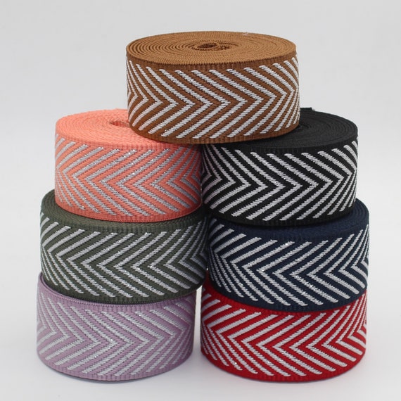 Geometric Webbing: Wine & Pink Geometric Webbing: Wine & Pink