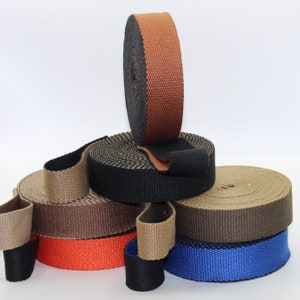 5 mètres de sangle bicolore Double face Sport Tennis Urban Ligne Luxe Sobre 30mm