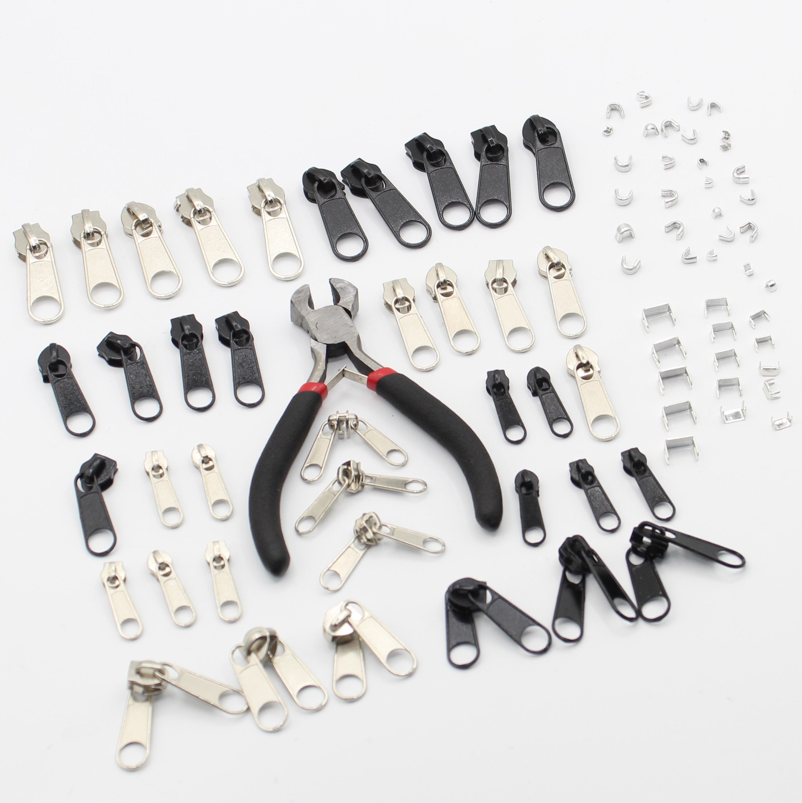 85piece zipper repair kit with pliers simple and Etsy