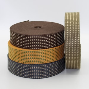 5 Meter Twill-Gurtband mit Nähmuster Urban Ligne Luxe Sobre Geometric 30mm