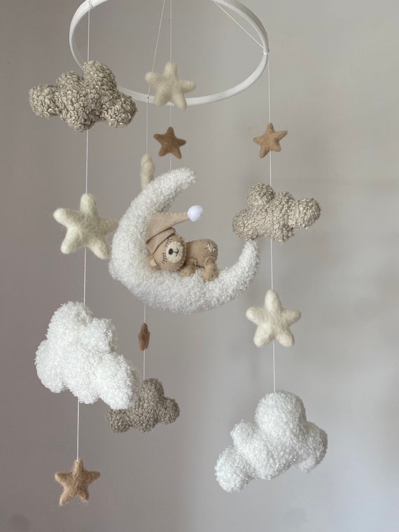 Baby mobile best sale etsy