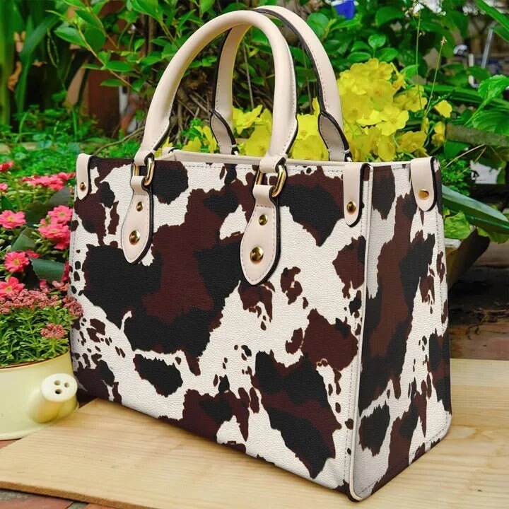 Cow Print Handbags Etsy Canada