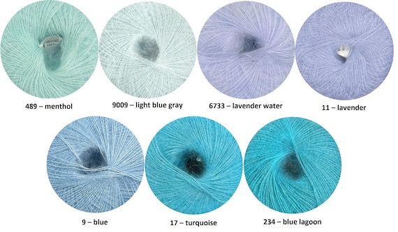 Yarn Soft Dream 64colors Yarn Kid Mohair Silk Yarn Kid Royal Silk