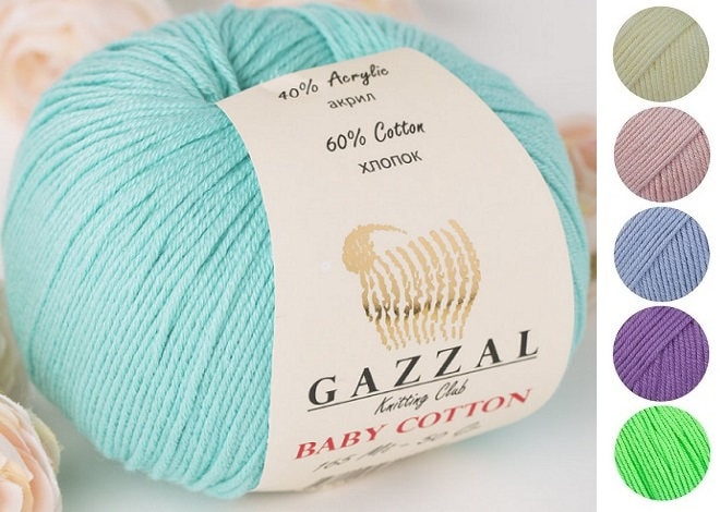 Yarn Gazzal Baby Cotton yarn baby yarn cotton thread cotton string co…