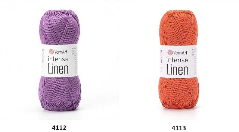 Yarn Intense Linen YarnArt garn linnegarn linneviskosmixgarn lingarn viskosgarn linnetråd linnefiber linnesnöre viskos bild 9