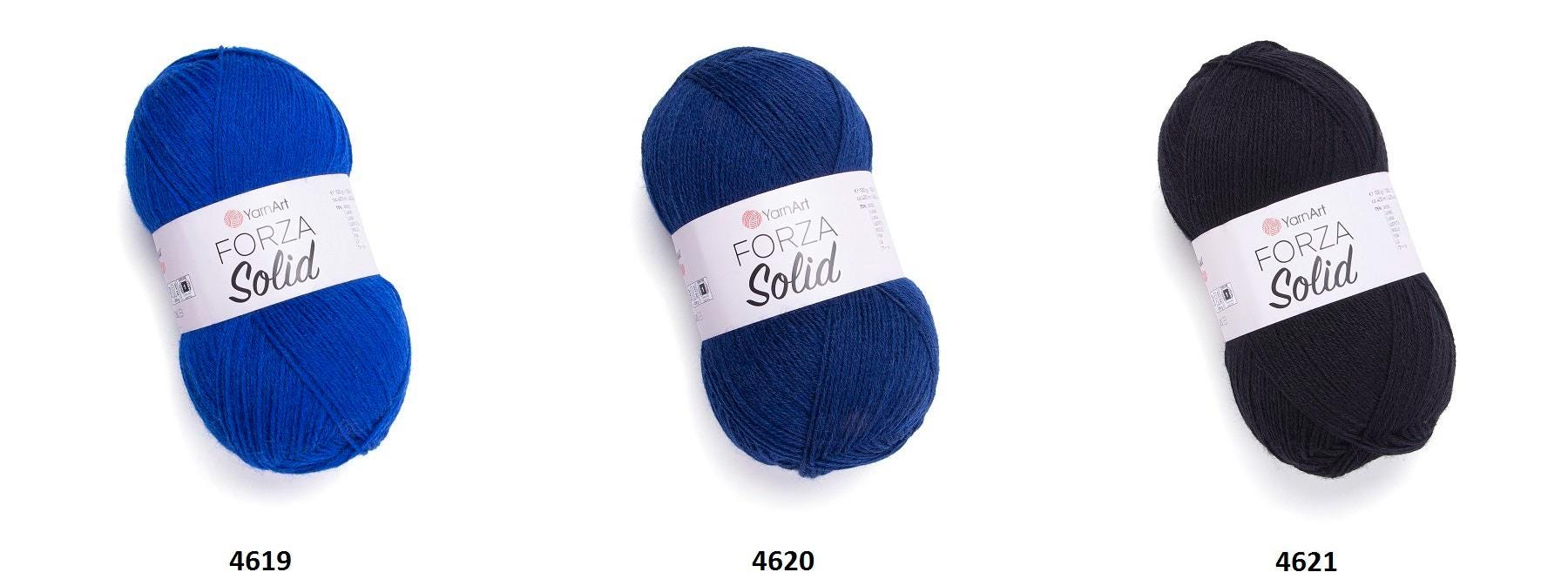 Y.A.R.N. サーマル　値下げ可 Yarn Forza Solid Yarnart Sock Yarn Toe Yarn Foot Yarn Ethno Yarn