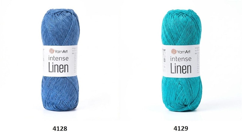 Yarn Intense Linen YarnArt garn linnegarn linneviskosmixgarn lingarn viskosgarn linnetråd linnefiber linnesnöre viskos bild 17