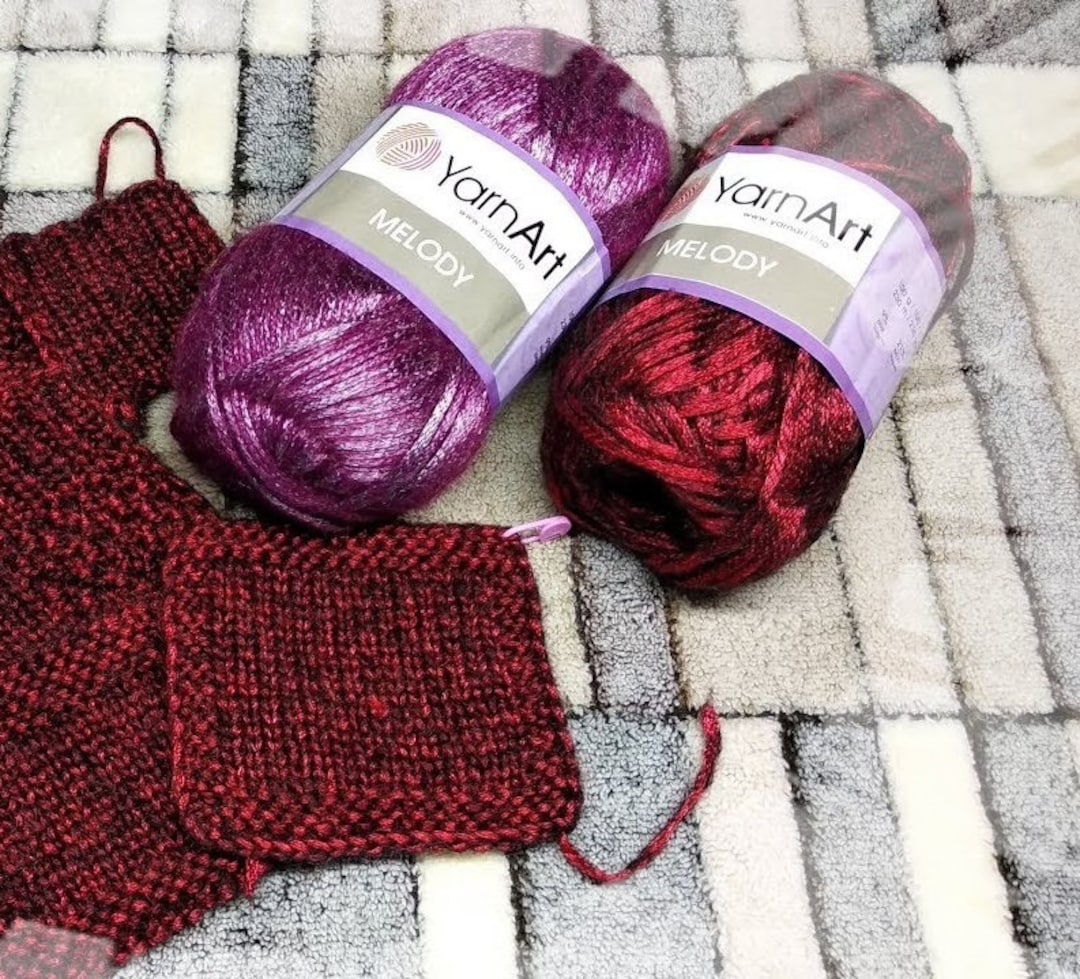 Yarn Melody Yarnart Yarn Brocade Yarn Metallic Yarn Lurex