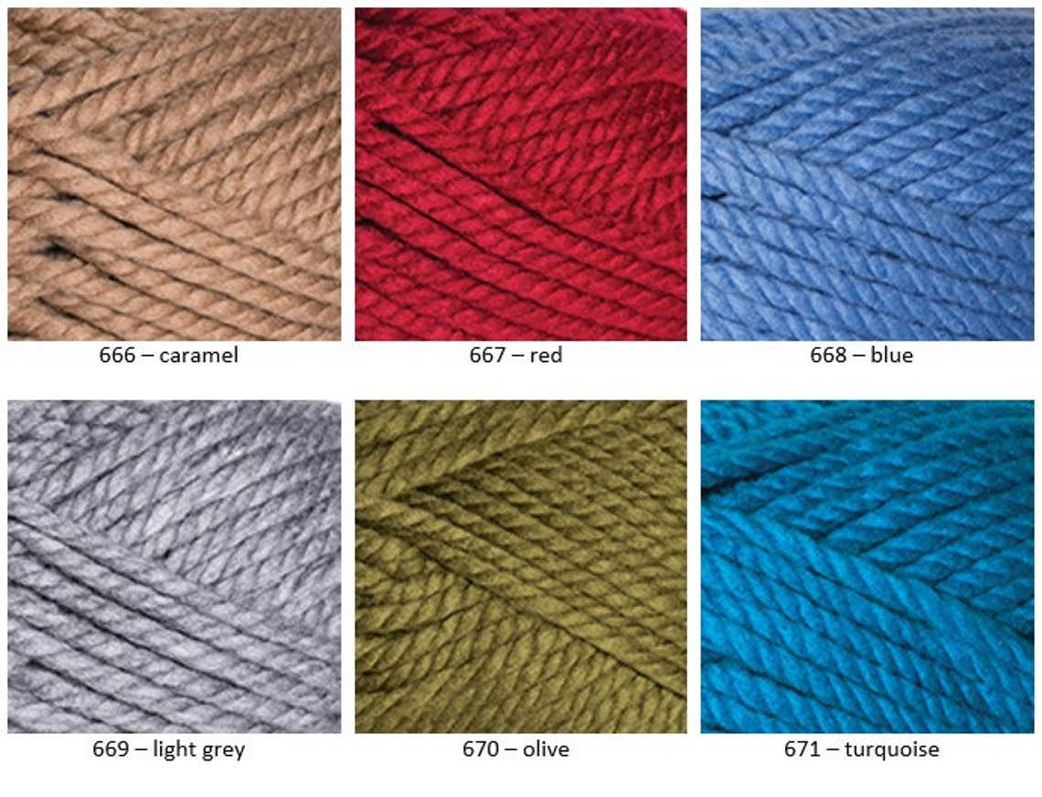 Yarn Yarnart Alpine Maxi 250 G Bulky Yarn Super Chunky Yarn - Etsy