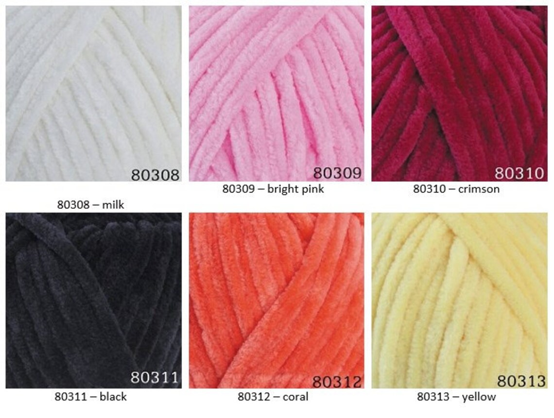 Yarn Himalaya Dolphin Baby velours yarn plush yarn velvet yarn Etsy