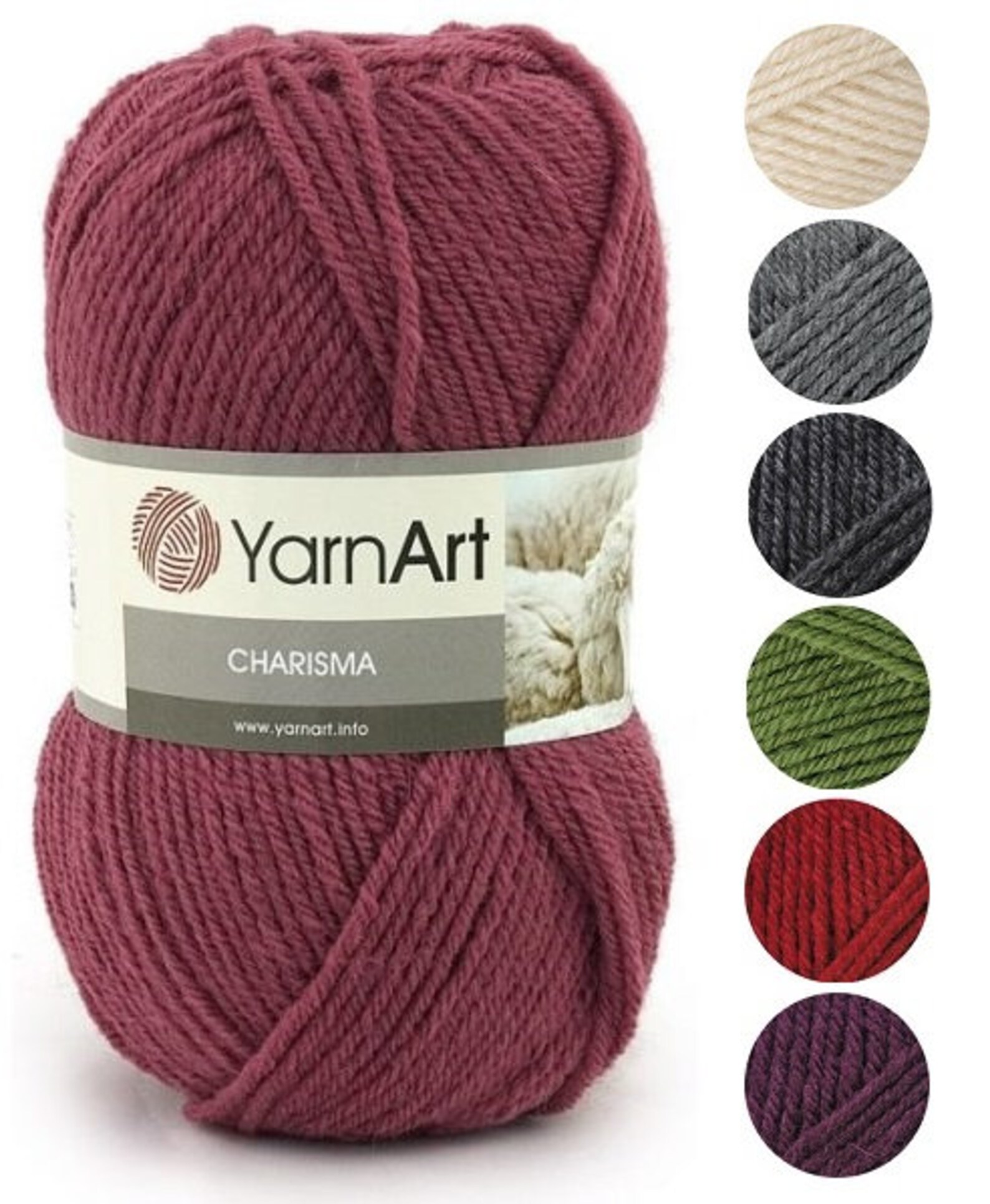 Yarn YarnArt Charisma yarn wool blend yarn wool yarn angora Etsy