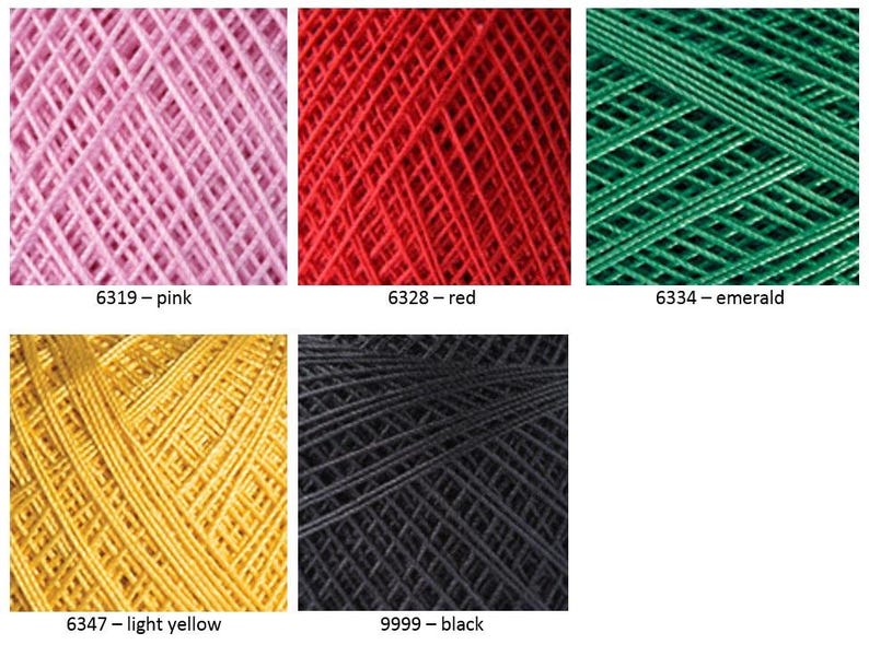 Yarn YarnArt Canarias yarn 100% cotton yarn mercerized cotton sling necklace yarn hardanger embroidery yarn amigurumi thread crochet cotton image 5