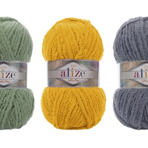 Yarn Alize Softy Plus 100g yarn bebe yarn baby yarn children&#39;s yarn 100% micro-polyester yarn baby microfiber yarn plush yarn soft yarn