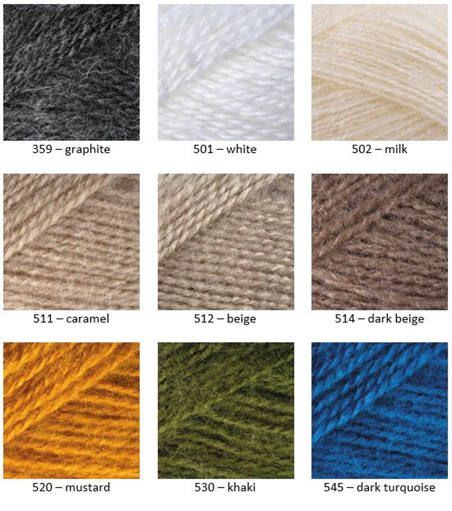 Yarn Yarnart Angora RAM Angora Yarn Mohair Yarn Wool Blend Etsy