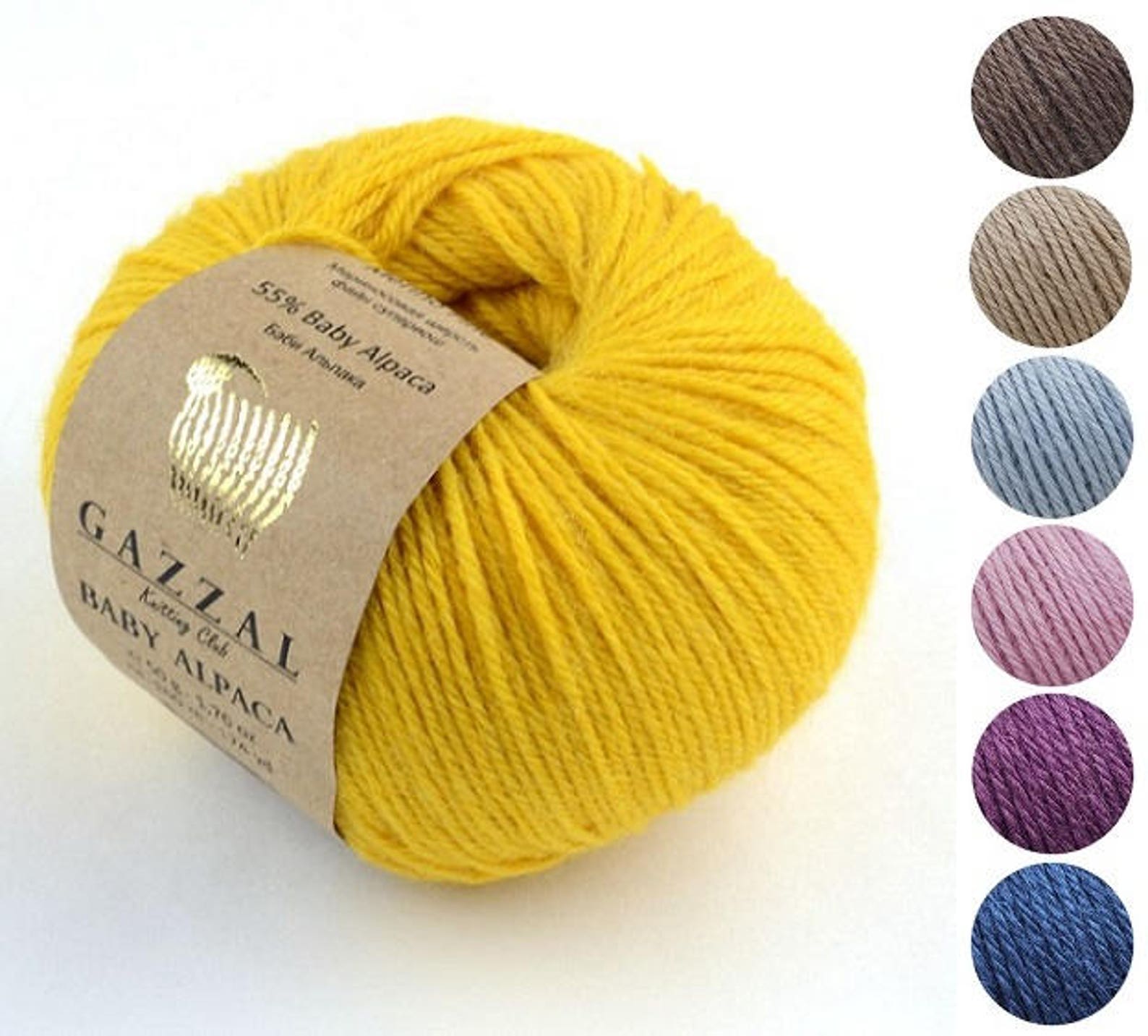 Пряжа Газзал Беби Альпака Купить