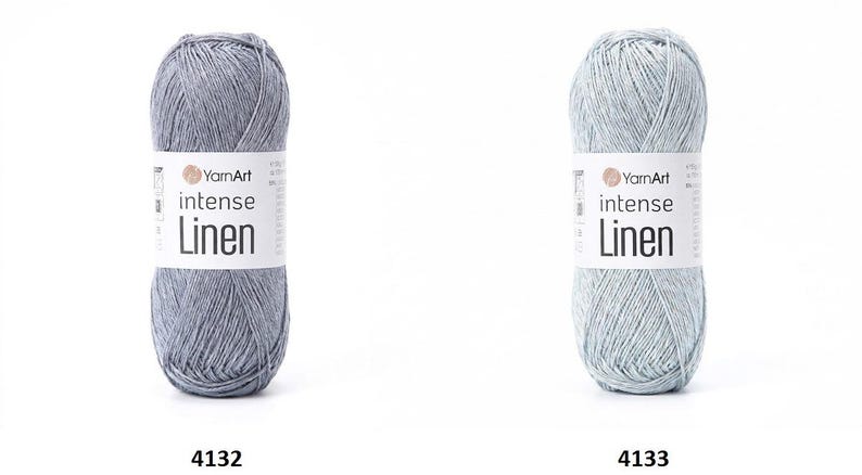 Yarn Intense Linen YarnArt garn linnegarn linneviskosmixgarn lingarn viskosgarn linnetråd linnefiber linnesnöre viskos bild 19