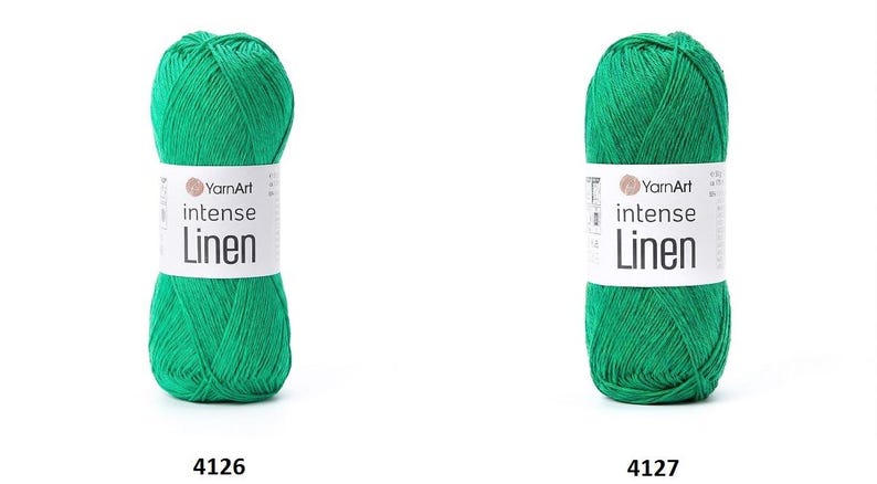 Yarn Intense Linen YarnArt garn linnegarn linneviskosmixgarn lingarn viskosgarn linnetråd linnefiber linnesnöre viskos bild 16