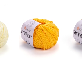 Yarn YarnArt Symphony yarn cotton yarn cotton thread yarn cord summer yarn viscose silk rayon silk yarn silk thread silk fiber silk string