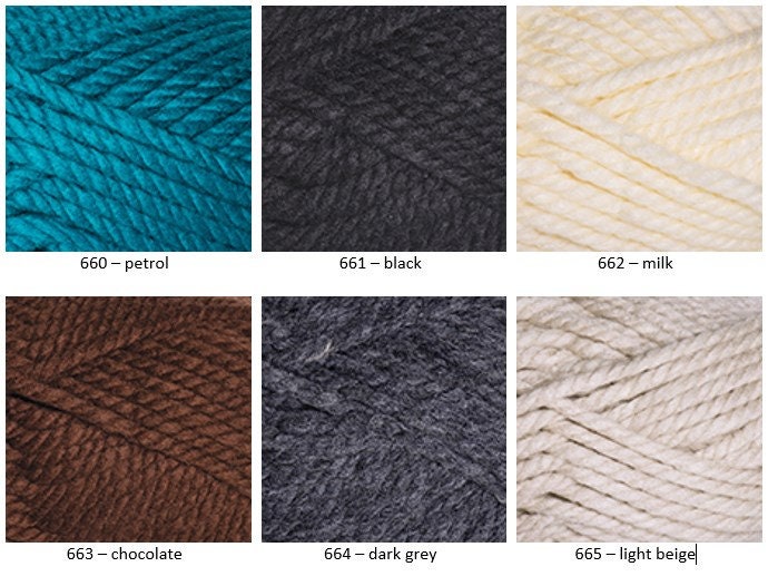 Yarn Yarnart Alpine Maxi 250 G Bulky Yarn Super Chunky Yarn - Etsy