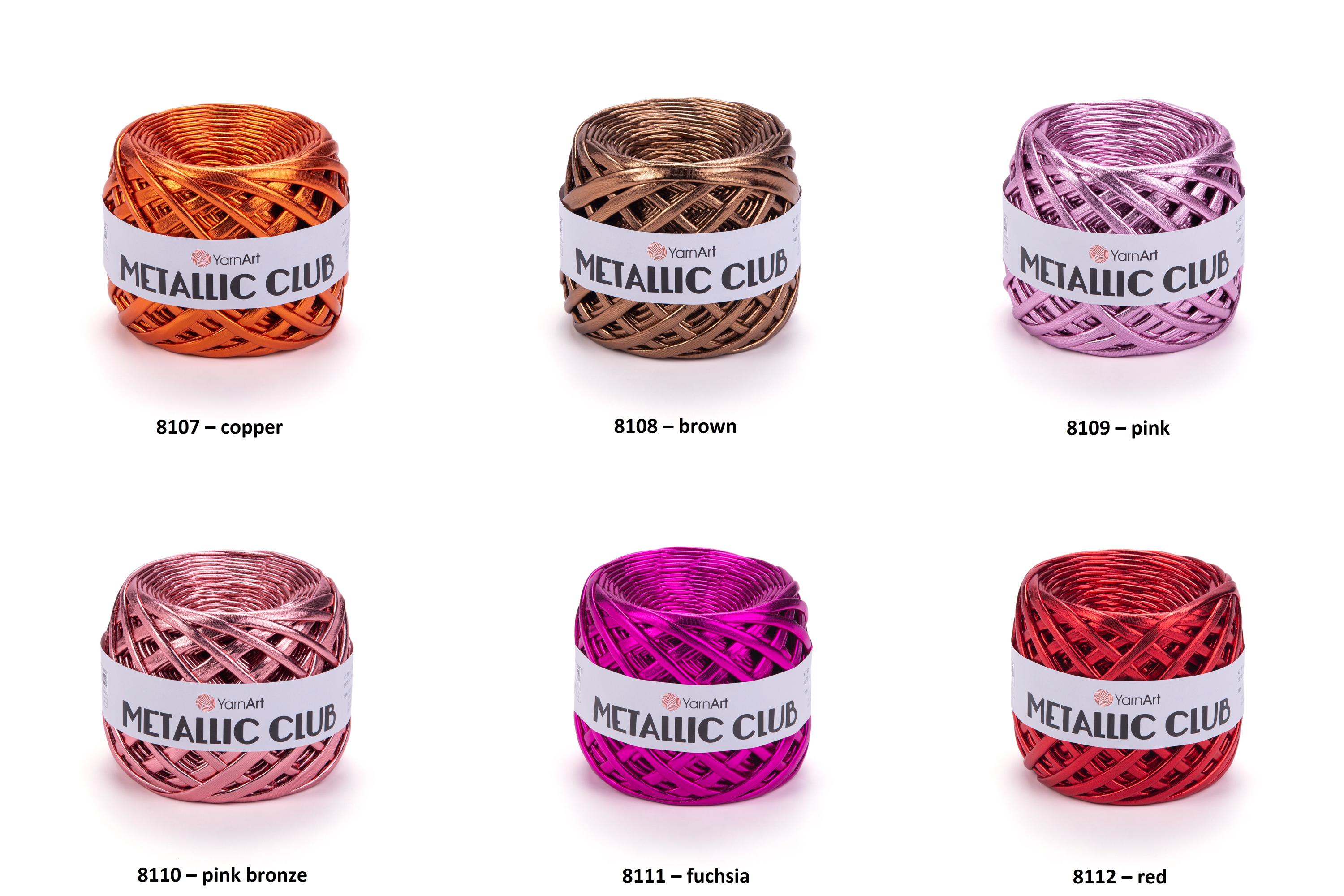 Yarnart Ribbon Lurex-bag Yarn, Rug Yarn, Metallic Ribbon