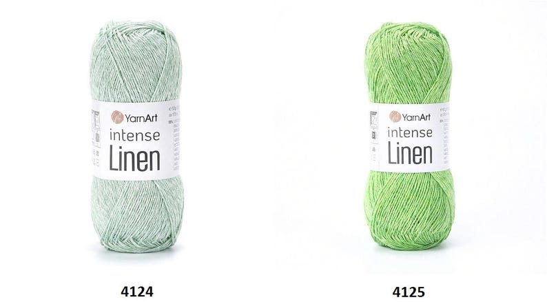 Yarn Intense Linen YarnArt garn linnegarn linneviskosmixgarn lingarn viskosgarn linnetråd linnefiber linnesnöre viskos bild 15