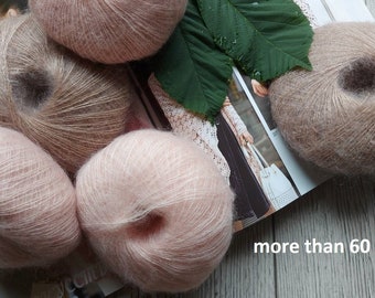 Yarn Soft Dream 64colors yarn kid mohair silk  yarn Kid Royal Silk yarn кid silk yarn wool blend yarn gentle yarn yarn Drops kid mohair silk