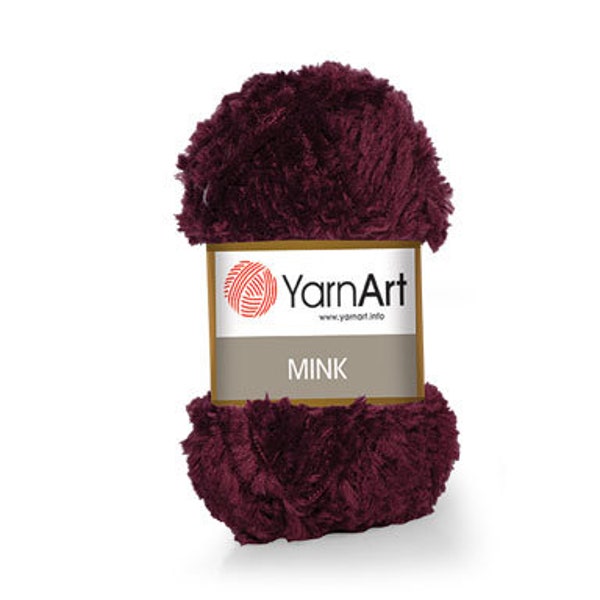 Yarn Yarnart Mink yarn faux fur yarn long eyelash yarn fun fur yarn sparkly yarn grass yarn long lash yarn fleecy yarn fluffy yarn curly