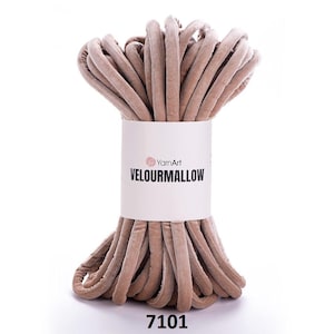 Yarn Velourmallow YarnArt yarn plush сord bulky plush yarn velour yarn velvet yarn big velvet large velour huge velour velvet cord bulky