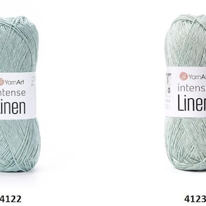 Yarn Intense Linen YarnArt garn linnegarn linneviskosmixgarn lingarn viskosgarn linnetråd linnefiber linnesnöre viskos bild 14