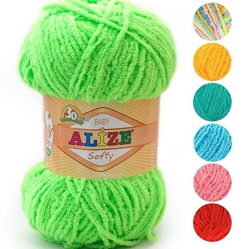 Yarn Alize Softy Yarn Bebe Yarn Baby Yarn Children S Yarn Etsy