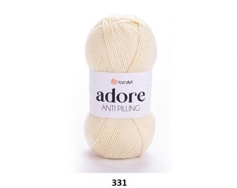 Yarn Adore YarnArt anti-pilling 100% acrylic yarn hypoallergenic yarn antibacterial yarn bebe yarn baby yarn children's yarn baby yarn