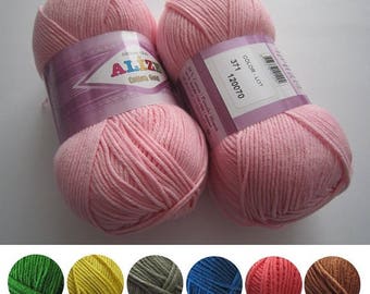 Hilo Alize Cotton Gold hilo de algodón hilo de algodón hilo acrílico hilo de crochet algodón natural hilo natural hilo de tejer algodón hilo acrílico