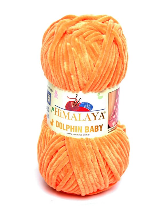 Yarn Himalaya Dolphin Baby velours yarn plush yarn velvet yarn Etsy
