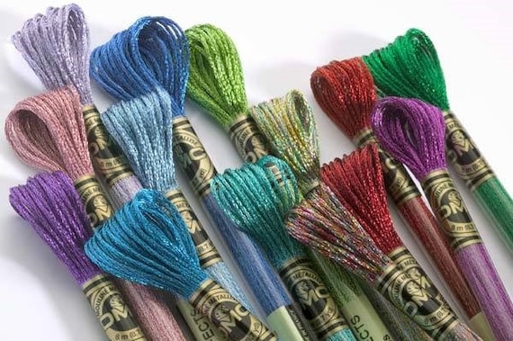 Embroidery Floss DMC Light Effects Floss Metallized Thread