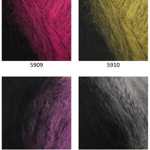 Yarn Alize Naturale wool yarn mohair yarn long-haired mohair yarn wool blend yarn angora yarn mohair thread mohair fiber mohair classic image 9