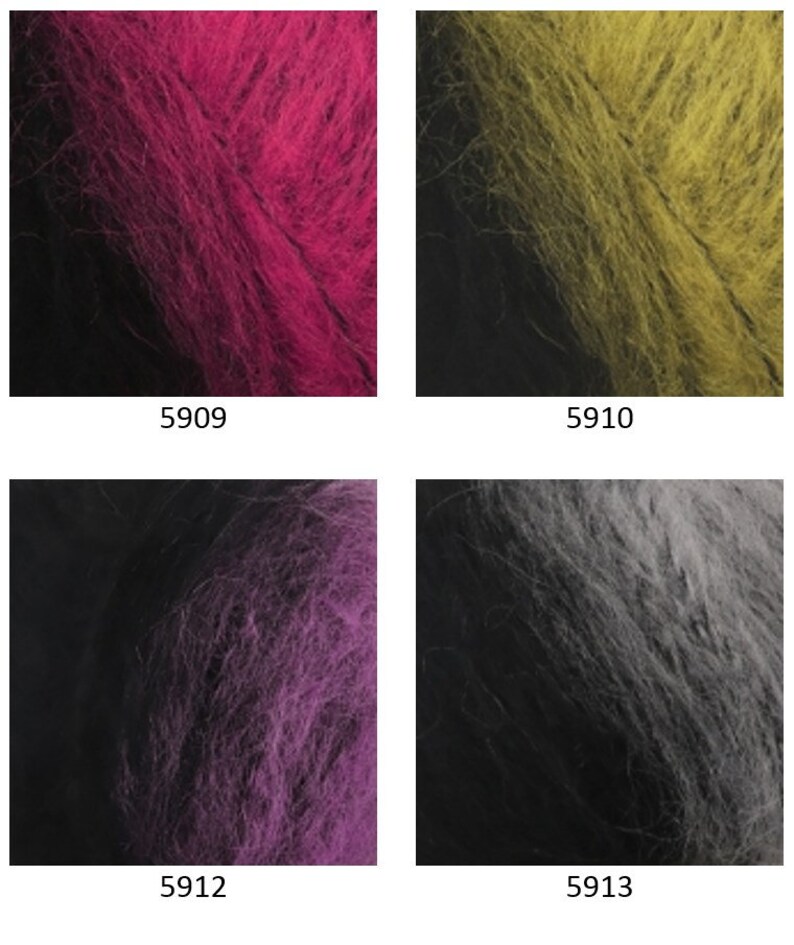Yarn Alize Naturale wool yarn mohair yarn long-haired mohair yarn wool blend yarn angora yarn mohair thread mohair fiber mohair classic image 9
