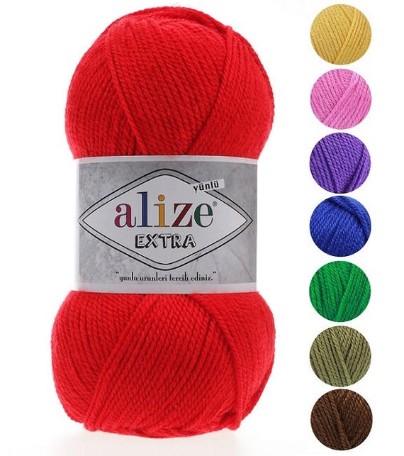 Yarn Alize Extra yarn acrylic yarn yarn socks knitting acrylic Etsy