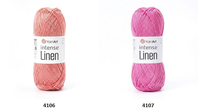 Yarn Intense Linen YarnArt garn linnegarn linneviskosmixgarn lingarn viskosgarn linnetråd linnefiber linnesnöre viskos bild 6