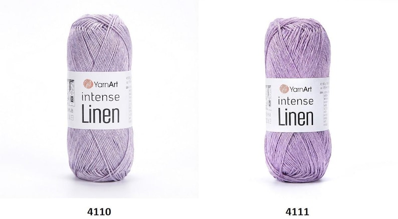 Yarn Intense Linen YarnArt garn linnegarn linneviskosmixgarn lingarn viskosgarn linnetråd linnefiber linnesnöre viskos bild 8