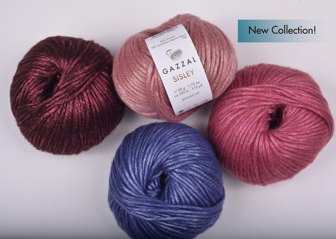 Yarn Sisley Gazzal Yarn Brocade Yarn Metallic Yarn Lurex Yarn