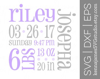 Download Baby Announcement Svg Etsy PSD Mockup Templates