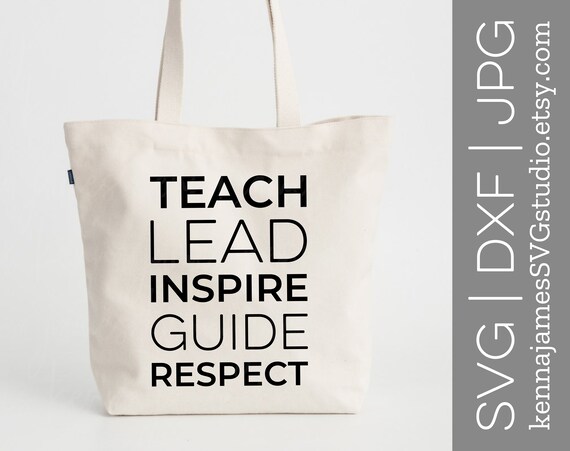 Download Teacher Svg Teach Svg Lead Svg Inspire Svg Guide Svg Etsy