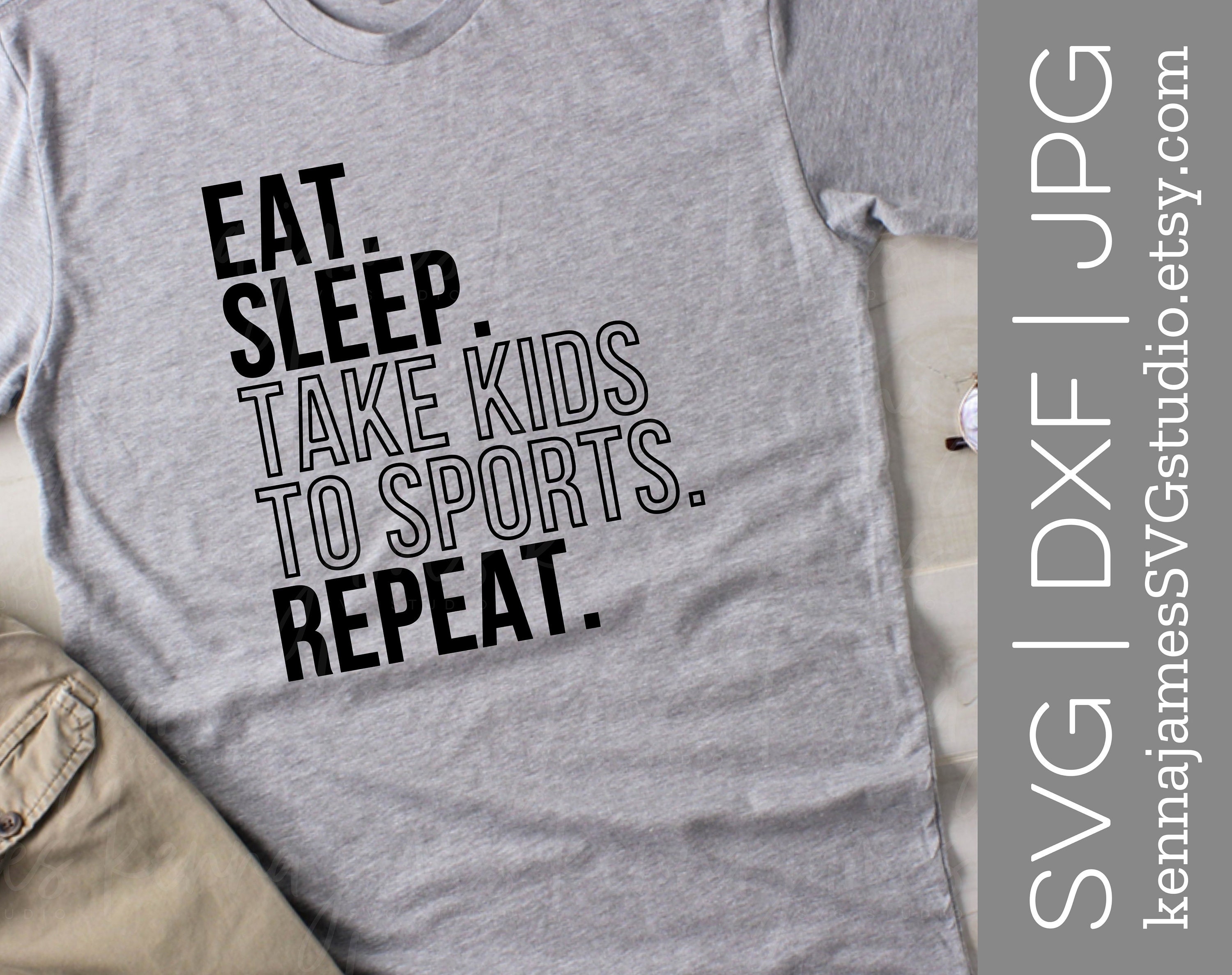 Eat Sleep Hockey Repeat Sport Tshirt / Hockey Player / Hockey Games Tonight  / Tshirt / Design / Ideas / Creative / Art / Funny / Hipster / Cool / Men /  Gift / GET IT NOW! Essential T-Shirt by flobra