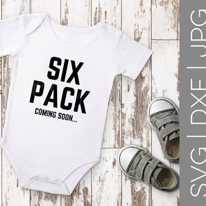 Zes pack komende binnenkort SVG | Baby jongen SVG | Peuter jongen SVG | Schattige baby SVG | Grappige baby SVG | ABS SVG | Romper | SVG | DXF | JPG | Cut bestand