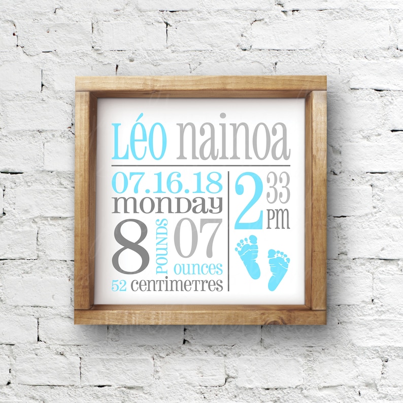 Download Birth Announcement Template svg Birth Announcement svg | Etsy