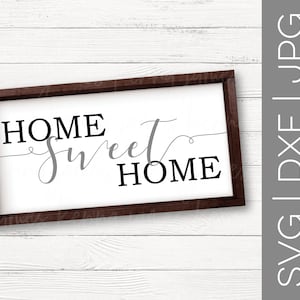 Home Sweet Home svg | Home svg | Let&#39;s Stay Home svg | Stay Awhile svg | Family svg | Love svg | Farmhouse svg | SVG | DXF | JPG | cut file