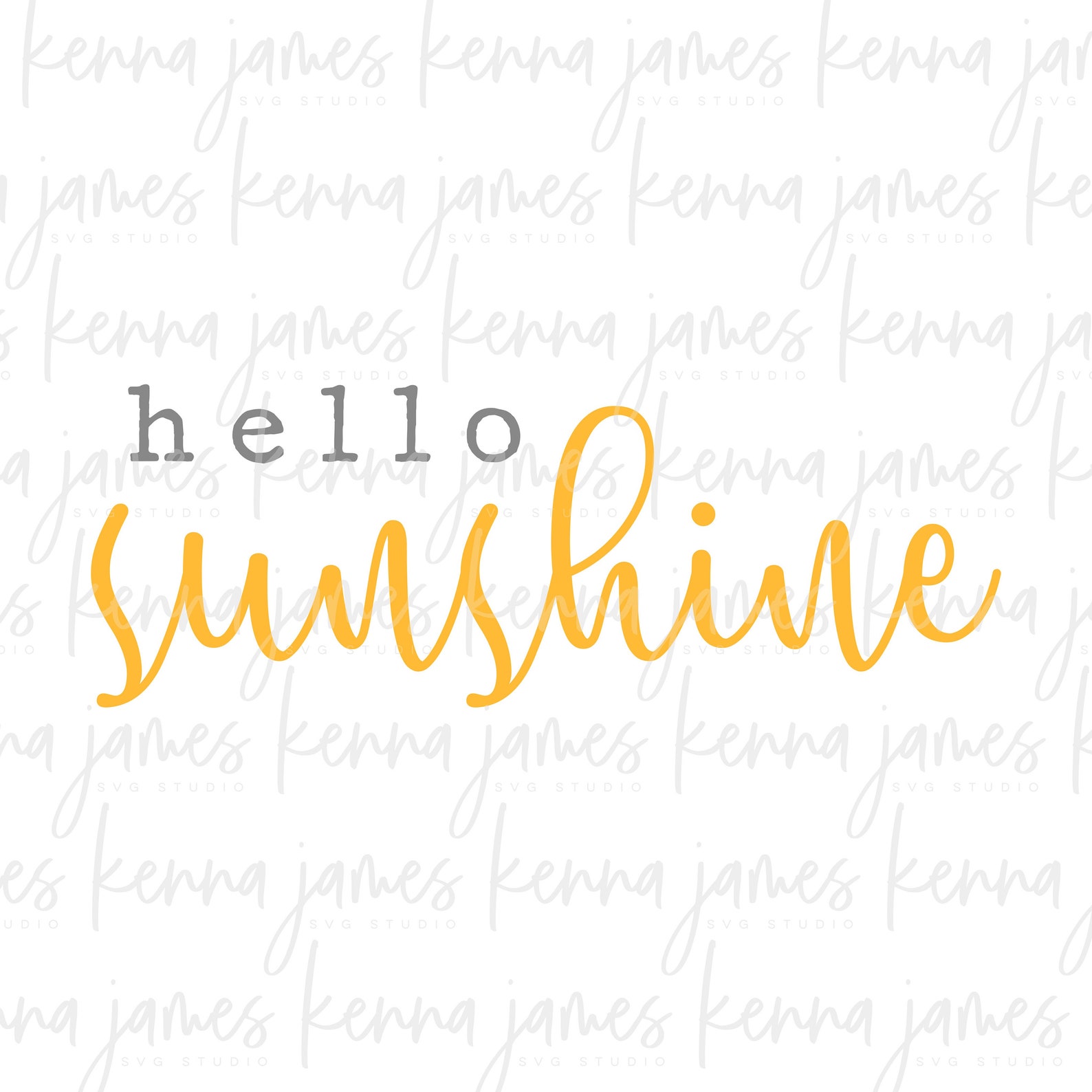 Hello Sunshine Svg Hello Svg Sunshine Svg Sun Svg Baby | Etsy